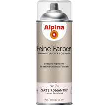 Peinture aérosol Alpina Feine Farben Romantisme délicat rosé pastel doux 400 ml