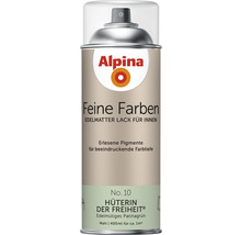 Peinture aérosol Alpina Feine Farben Gardienne de la liberté vert patine généreux 400 ml