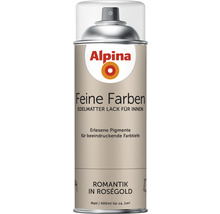 Peinture aérosol Alpina Feine Farben Romance or rosé 400 ml