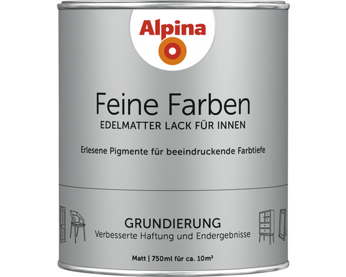 Apprêt pour laque Alpina Feine Farben 750 ml