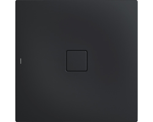 Duschwanne KALDEWEI CONOFLAT Secure Plus 790-1 120 x 120 x 3.2 cm warm grey 85 matt vollflächige Antirutschbeschichtung 466000012674 Rechteckige Duschwanne mit Ablaufgarnitur