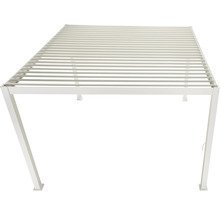 Pergola de terrasse autoportante en métal