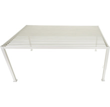 Pergola métallique avec toit à lamelles