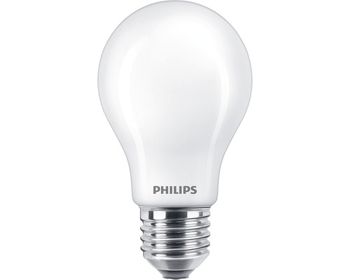 Ampoule LED fonction de variation A60 mate E27/10,5W(100W) 1521 lm 2200- 2700 K blanc chaud Warm Glow