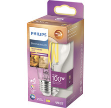 LED Lampe dimmfunktion A60 klar E27/11,5W(100W) 1560 lm 2200- 2700 K warmweiß Warm Glow