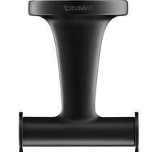 Logo Duravit sur un porte-serviettes