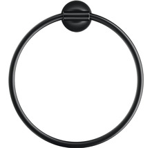 Anneau porte-serviettes DURAVIT Starck T noir mat