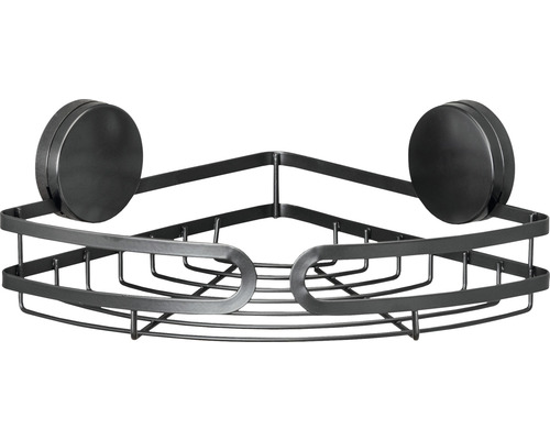 Eckduschregal mit Saugnäpfen zur Wandmontage