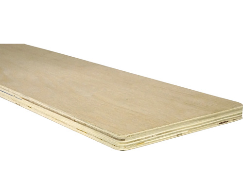 Regalboden Sperrholz Eiche 18x200x800 mm Holzplatte aus Furnierschichtholz