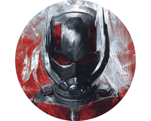 Papier peint panoramique autocollant DD1-049 Dot Avengers Painting Ant-Man Ø 125 cm Illustration du casque d''Ant-Man