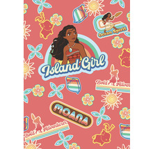 Papier peint panoramique intissé IADX4-016 Into Adventure Moana Island Girl 4 pces 200 x 280 cm