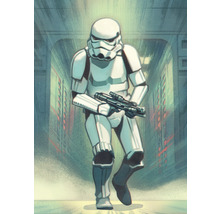 Papier peint panoramique intissé IADX4-024 Into Adventure Mandalorian Stormtrooper Prin 4 pces 200 x 280 cm