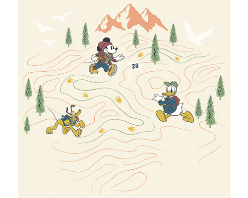 Fototapete Vlies IADX6-035 Into Adventure Disney Mickey Meets the Mountain 6-tlg. 300 x 280 cm