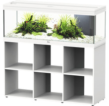 Aquariumkombination mit Unterschrank und sechs Regalfächern zur Dekoration