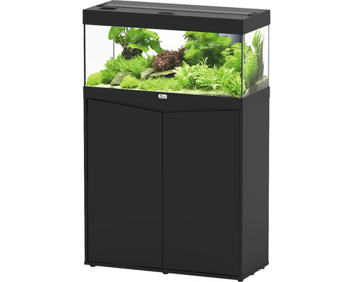 Kit complet d'aquarium aquatlantis Prestige 80 armoire fermée noir