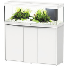 Komplettes Aquarium-Set mit Unterschrank und Bepflanzung