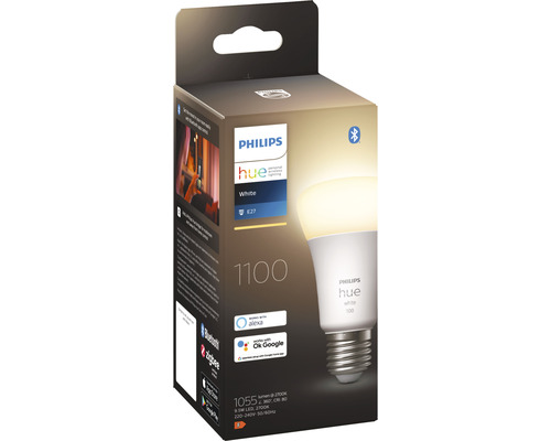 Philips Hue White E27 LED Lampe in Verpackung