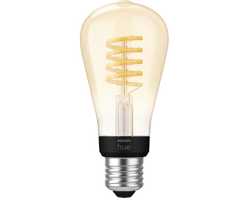 Philips hue Lampe White Ambiance dimmbar gold Filament ST64 E27/7W(40W) 550 lm 2200K-6500 K - Kompatibel mit SMART HOME by hornbach