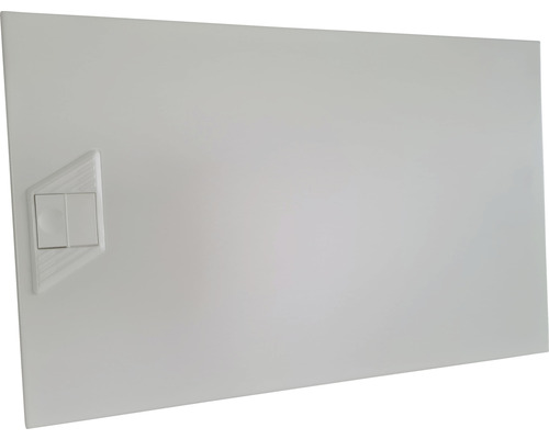 Porte pleine ABN Amigo AT12A pour petit boîtier de distribution à 1 rangées IP30 blanc signalisation lxhxp 298x189x9 mm