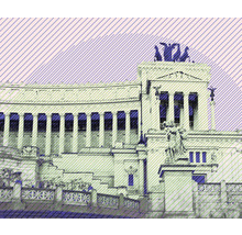 Fototapete Vlies IAX6-0042 Into Adventure Roma 6-tlg. 300 x 250 cm
