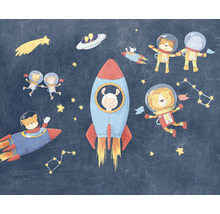 Fototapete Vlies IAX7-0036 Into Adventure Friends in Space 7-tlg. 350 x 280 cm