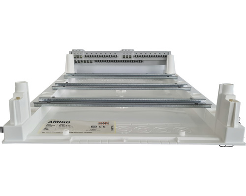 Leergehäuse für Kleinverteiler mit Hutschiene