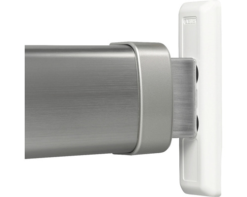 Ancrage mural Abus PWA2700 pour barre blindée PR2600, 2700, 2800 blanc Serrure supplémentaire pour porte avec le logo ABUS