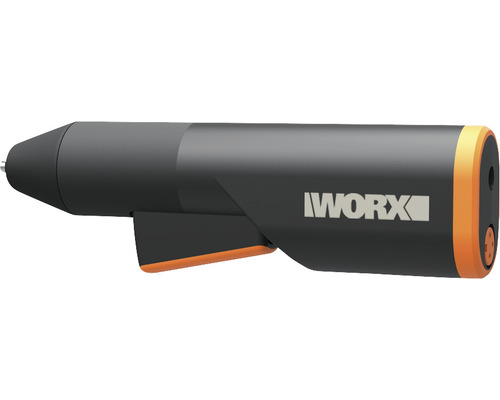 Worx Logo auf Klebepistole