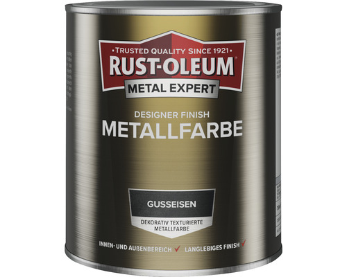 Finition designer RUST-OLEUM METAL EXPERT fonte 750 ml