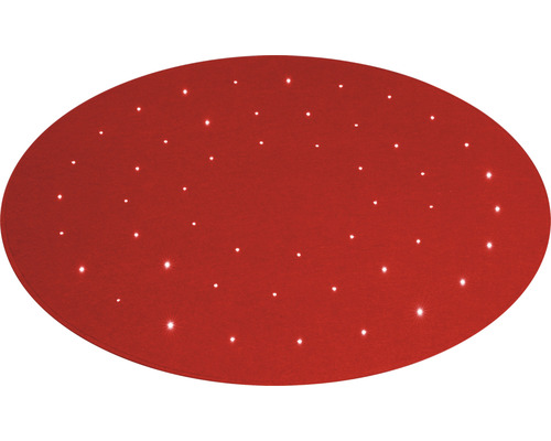 Tapis pour sapin de Noël à LED rouge Ø 100 cm