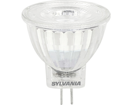 Ampoule LED réflecteur transparent MR11 GU4/2,5W(20W) 184 lm 3000 K blanc chaud 830 36°-0