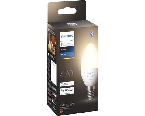 Philips Hue White E14 LED Lampe in Verpackung