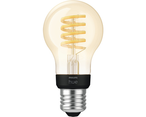 Ampoule Philips hue White Ambiance à intensité lumineuse variable gold filament A60 E27/7W(40W) 550 lm 2200K-6500 K - Compatible avec SMART HOME by hornbach-0