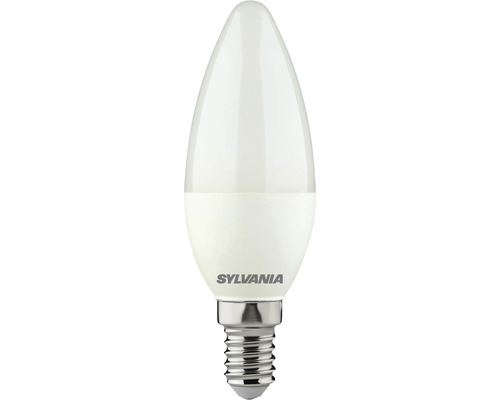 Ampoule flamme LED C37 mat E14/4,5W(40W) 470 lm 4000 K blanc neutre 840
