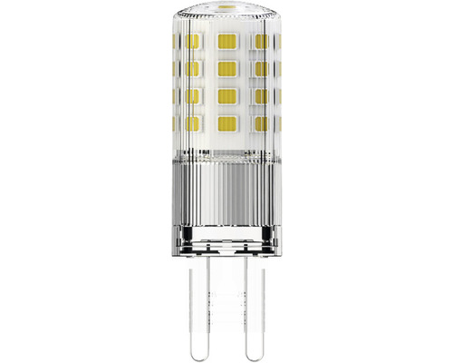 Ampoule LED à intensité lumineuse variable transparente G9/3,2W(30W) 350 lm 6500 K blanc lumière du jour 865