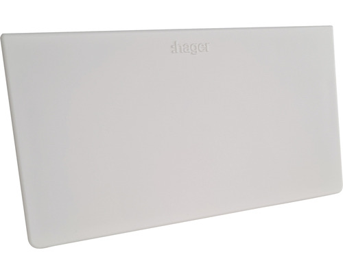 Embout Hager pour LF/LFH 60x110 mm blanc signalisation