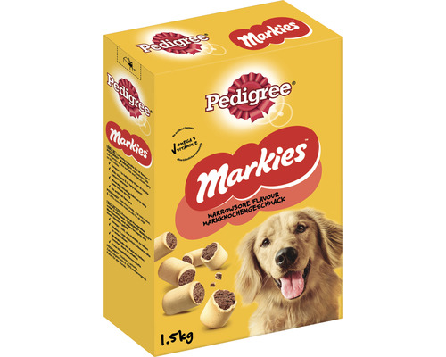 Friandises pour chien Pedigree Markies Trios 1,5 kg friandises à mâcher
