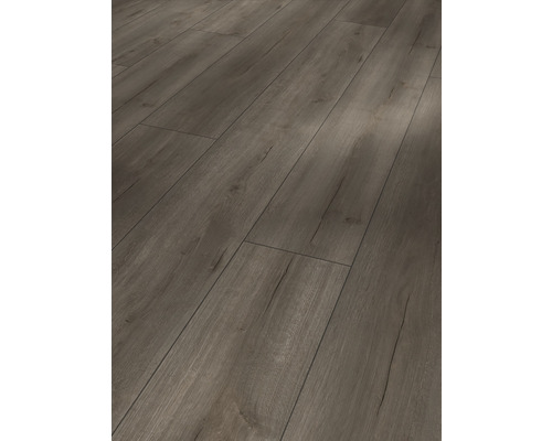 Nahaufnahme von Laminatboden mit Holzstruktur