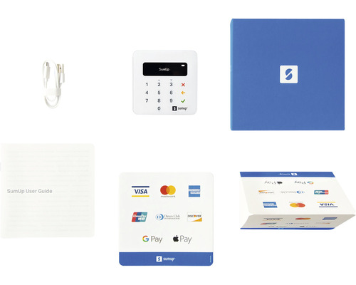 Terminal de paiement SumUp avec accessoires