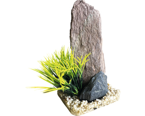 Décoration pour aquarium Mountain Peak Grass 17 cm
