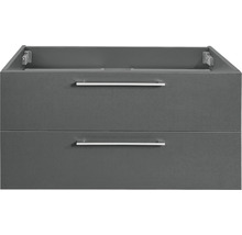 Waschtischunterschrank Differnz Somero BxHxT 60 x 45 cm x 38 cm Frontfarbe anthrazit matt 36.104.49