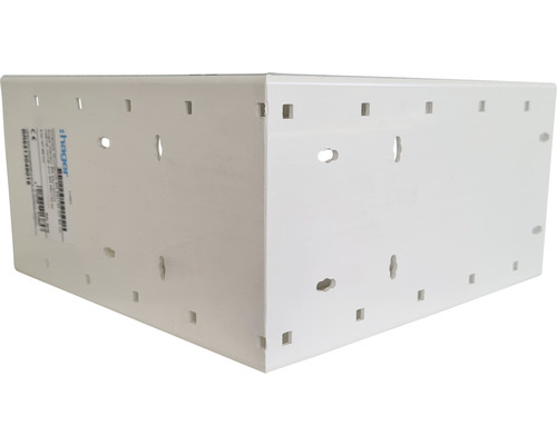 Angle intérieur Hager pour BR 68x130 mm élément supérieur 80 mm blanc signalisation Boîtier de distribution en saillie pour installations électriques