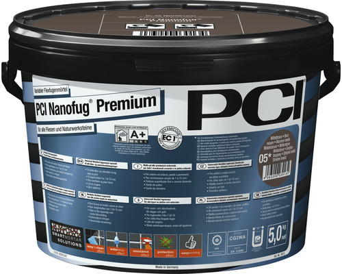 Eimer PCI Nanofug Premium Flexfugenmörtel für Fliesen und Natursteine