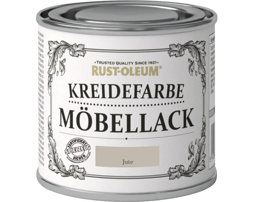 Peinture à la chaux laque pour meuble jute 125 ml Boîte de peinture à la craie pour meubles de la marque Rust-Oleum