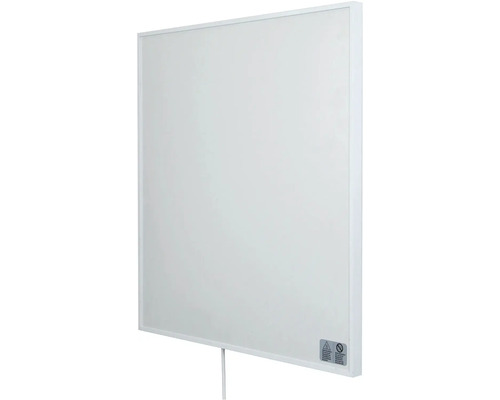 Chauffage infrarouge blanc avec câble