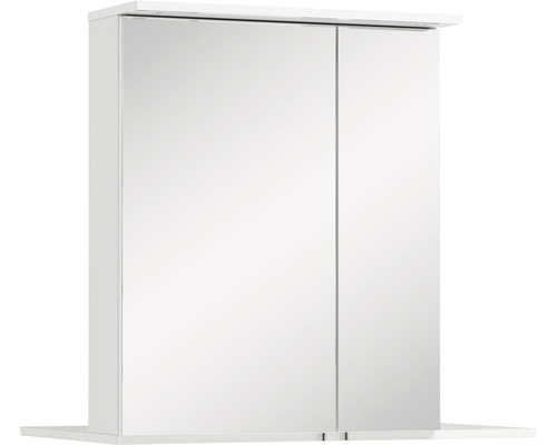 Armoire de toilette pour salle de bain avec deux portes