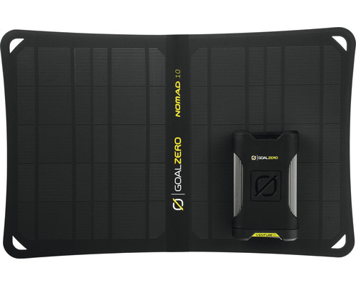 Goal Zero Venture 35 + kit solaire Nomad 10 composé de Venture 35 + panneau solaire Nomad 10, 10 watts-0