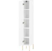 Armoire maxi Möbelpartner Sarah couleur de façade blanc 25 x 154,7 x 30 cm-thumb-2