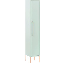Armoire maxi Möbelpartner Sari couleur de façade vert menthe 25 x 154,7 x 30 cm-thumb-1