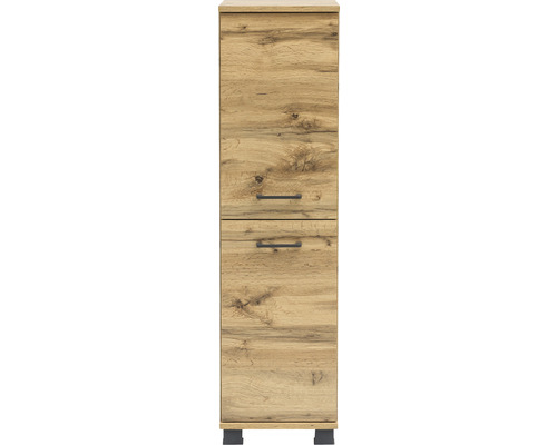 Armoire haute avec deux tiroirs pour la salle de bain